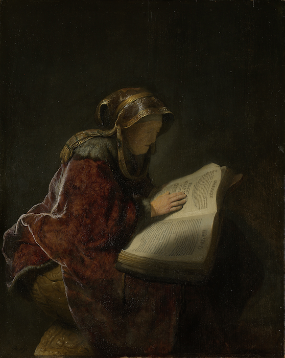 Rembrandt - Old Woman Reading - 1631 - Rijksmuseum, Amsterdam